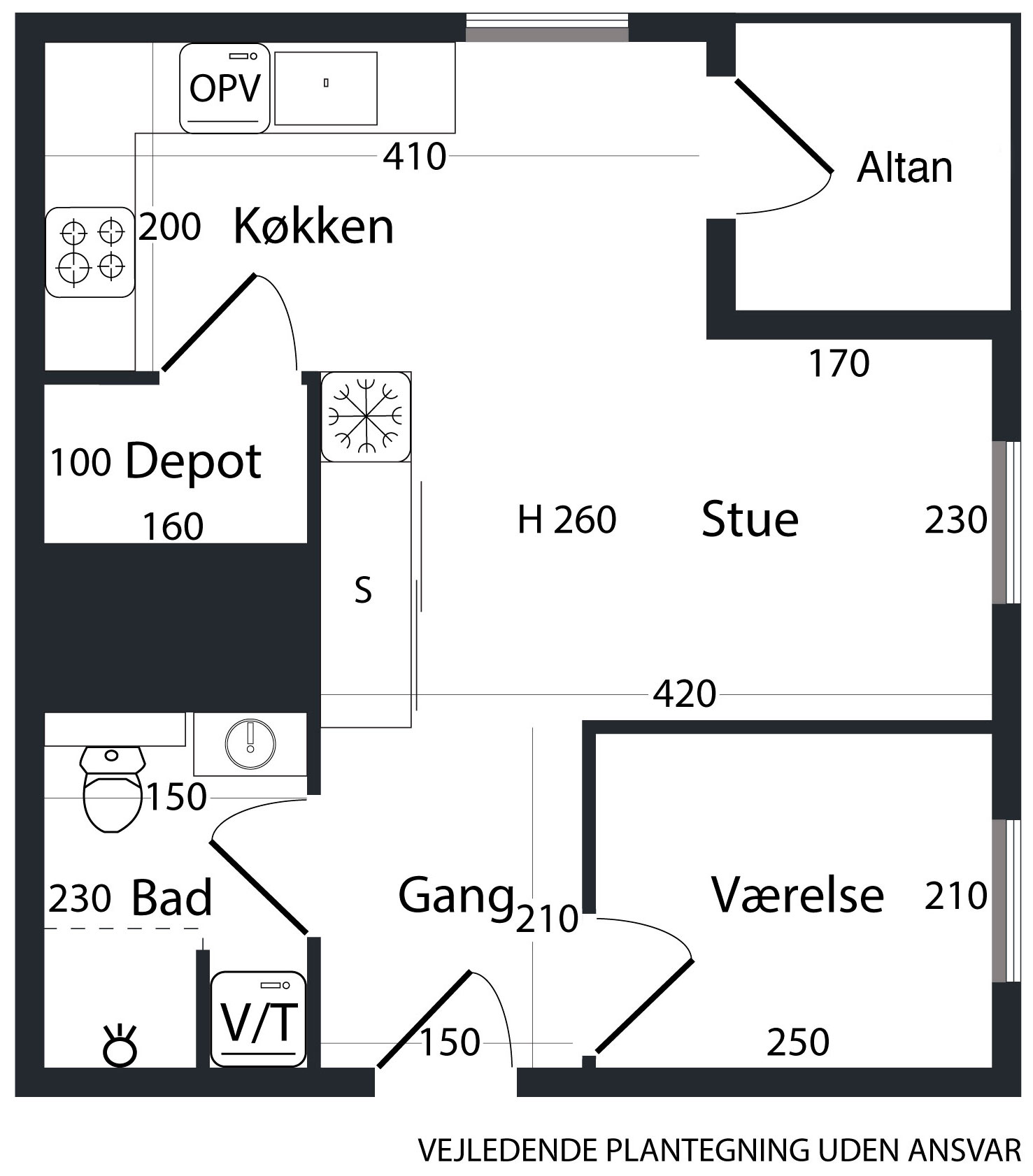 Plantegning – Type C